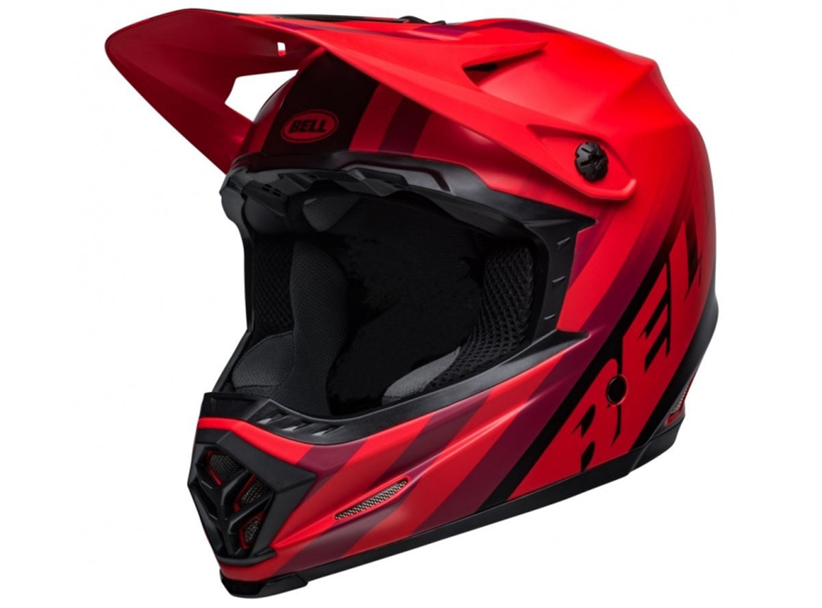 Bell Full-9 Fusion MIPS Full Face Helmet - Matt Red-Black