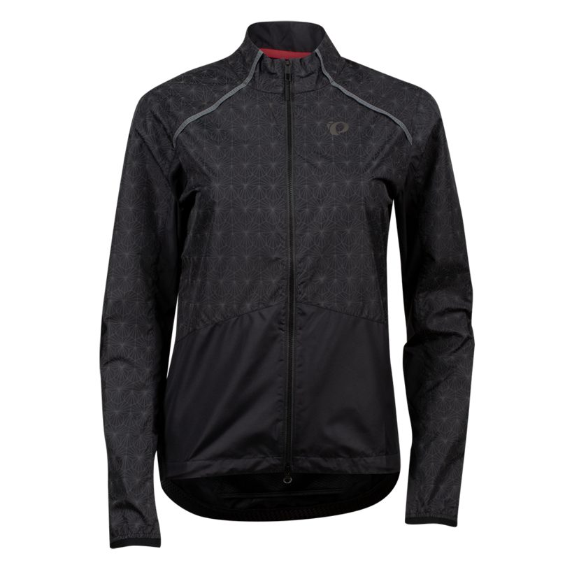 Pearl Izumi Bioviz Barrier Cycling Jacket - Womens - Black-Reflective Deco - 2020