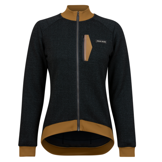 Pearl Izumi Expedition Thermal Long Sleeve Cycling Jersey - Womens - Dark Ink-Toffee