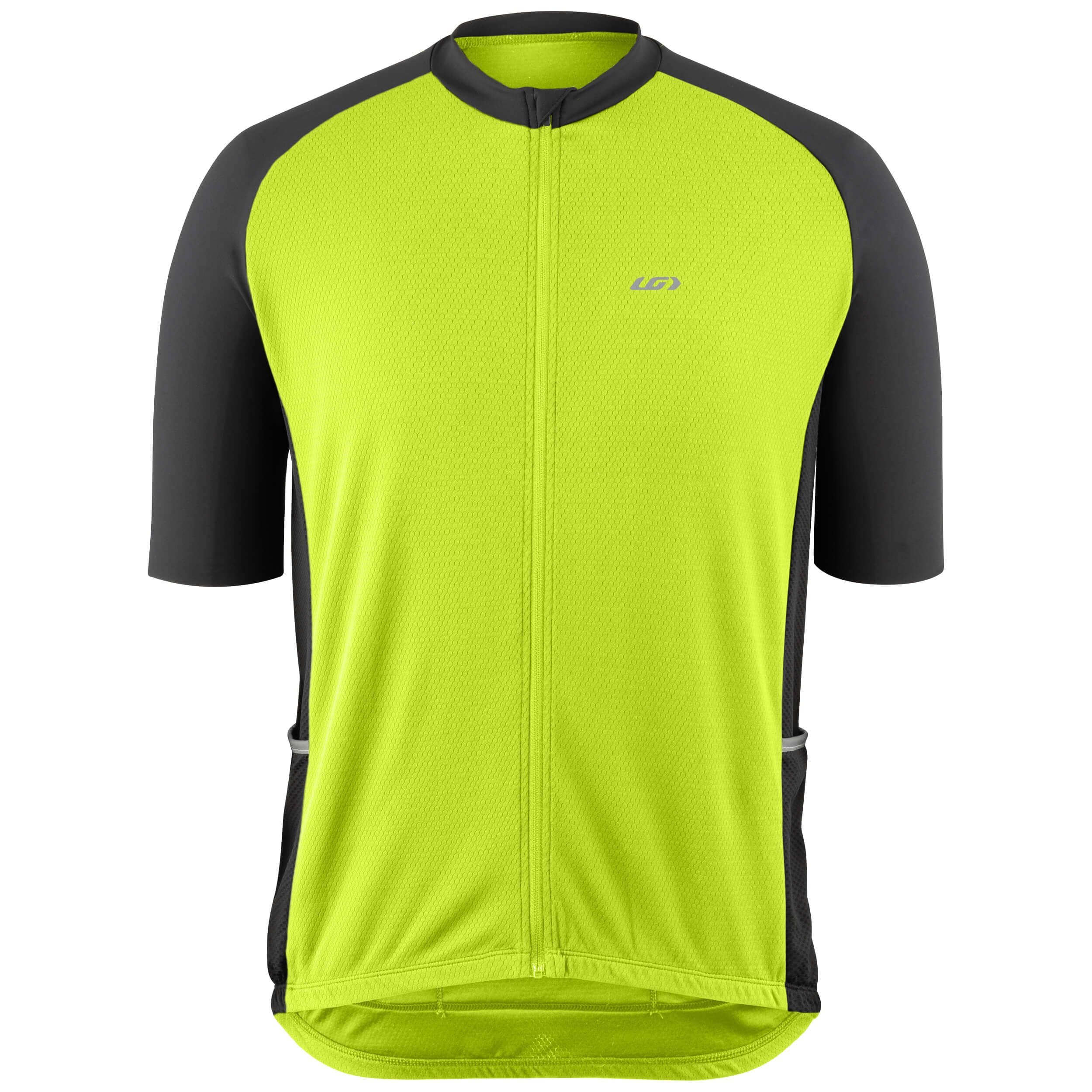 Louis Garneau Connection 4 Short Sleeve Road Jersey - Bright Yellow - 2022