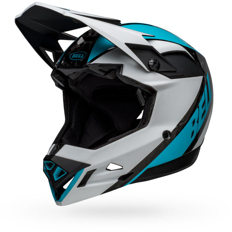 Bell Full-10 Spherical Full Face Helmet - Matt Gray-White-Bali