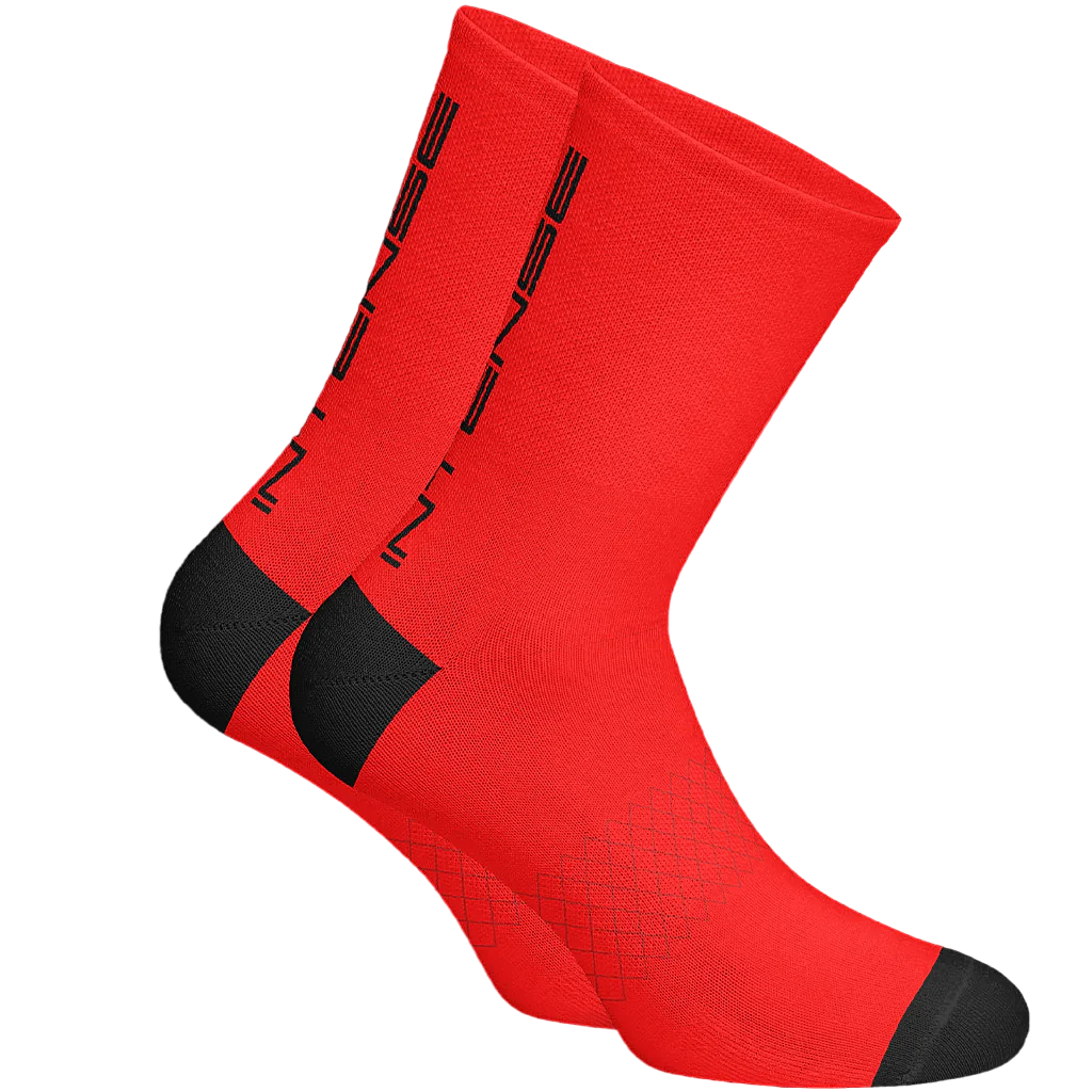 Intense Logo Sock - 2-Pack - Red-Black