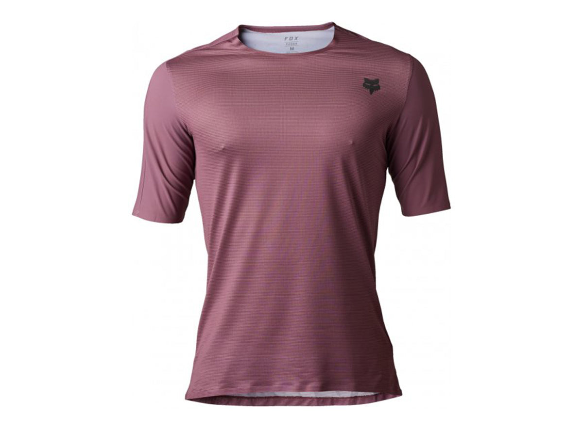 Fox Racing Flexair Ascent Short Sleeve MTB Jersey - Cordovan