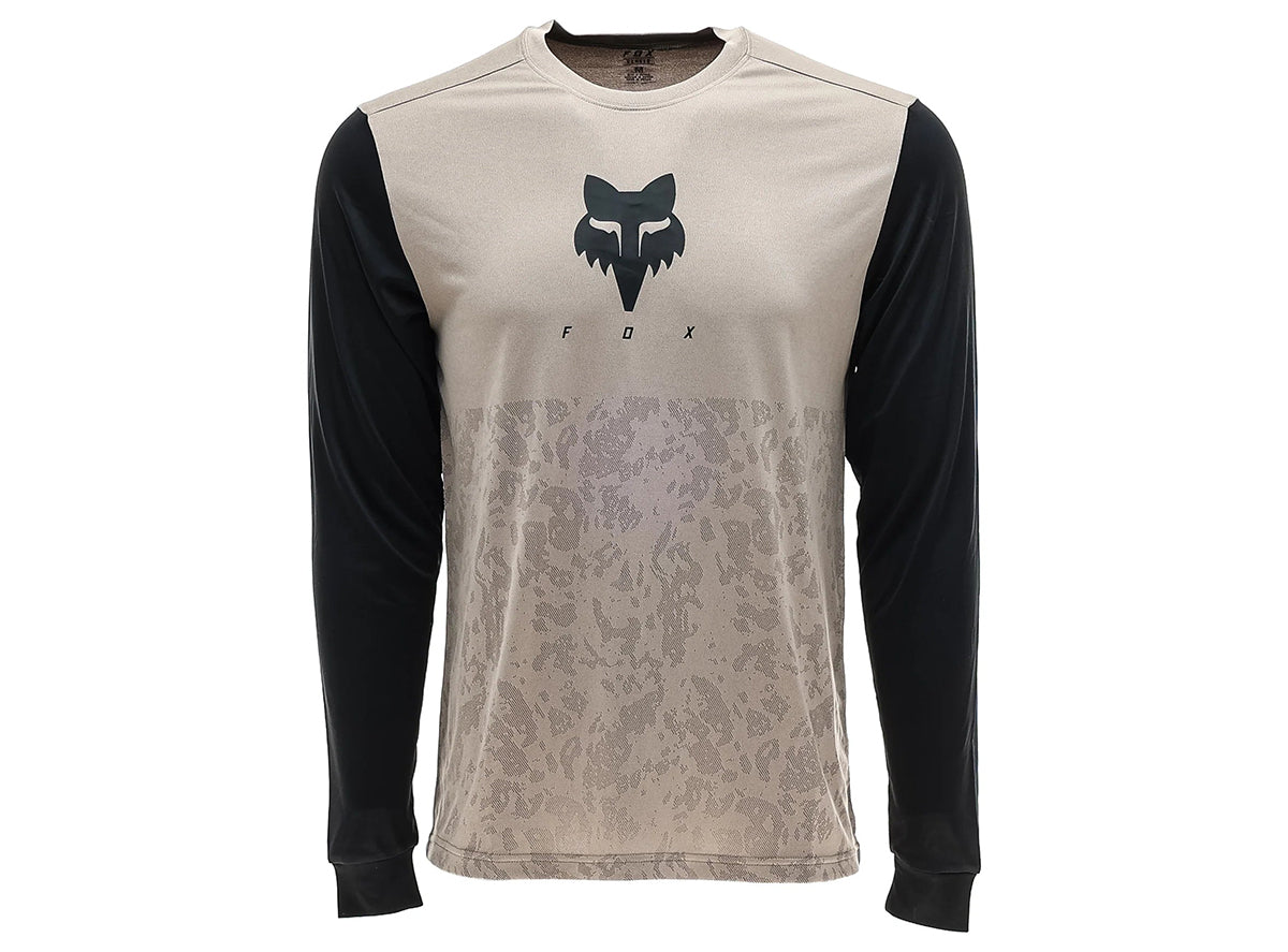 Fox Racing Ranger Tru Dri Long Sleeve MTB Jersey - Mocca