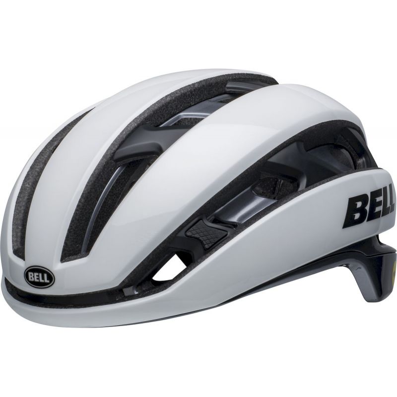 Bell XR Spherical Road Helmet - Matt Gloss White-Black