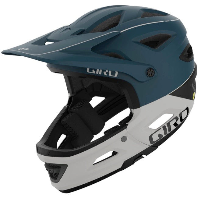 Giro Switchblade MIPS Full Face Helmet - Matt Harbor Blue