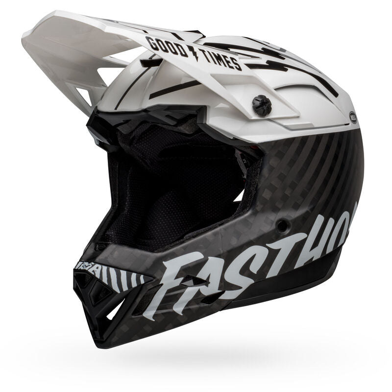 Bell Full-10 Spherical Full Face Helmet - Matt Gray-White-Black