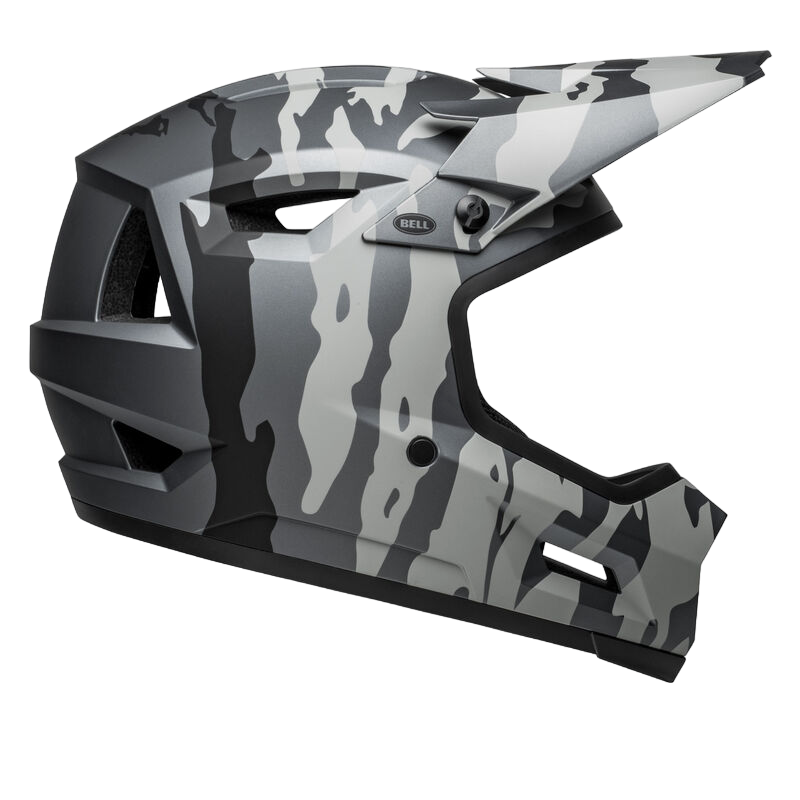 Bell Sanction 2 DLX MIPS Full Face Helmet - Ravine - Matt Gray-Black