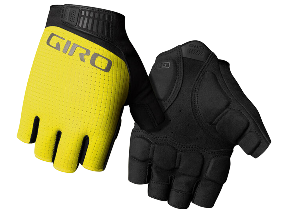 Giro Bravo II Gel Road Cycling Glove - Highlight Yellow