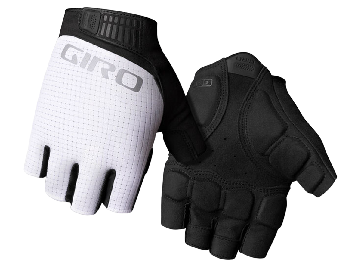 Giro Bravo II Gel Road Cycling Glove - White