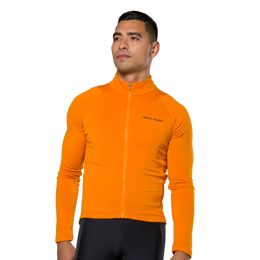 Pearl Izumi Attack Thermal Long Sleeve Road Jersey - Sunfire