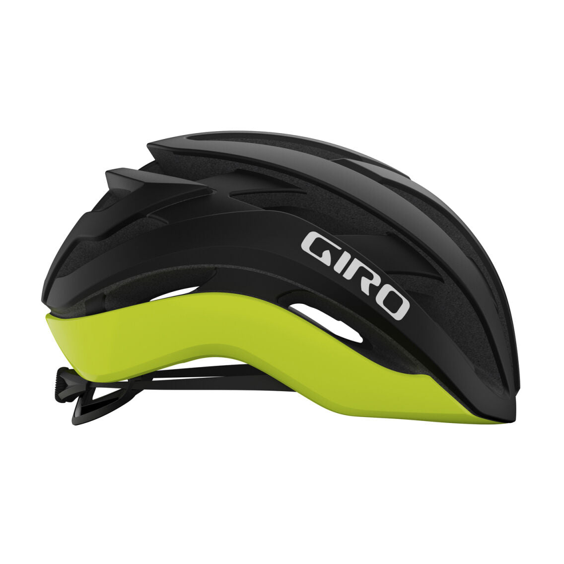 Giro Cielo MIPS Road Helmet - Matt Black-Highlight Yellow