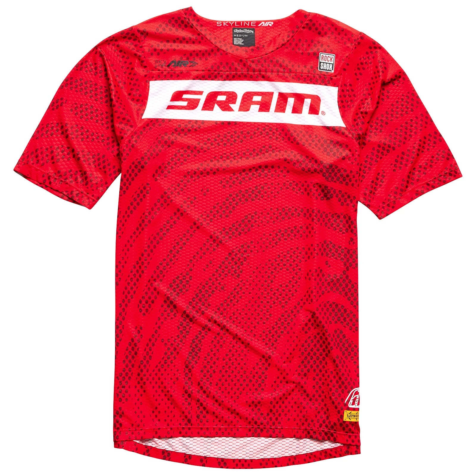 Troy Lee Designs Skyline Air Short Sleeve MTB Jersey - SRAM Roots - Fiery Red