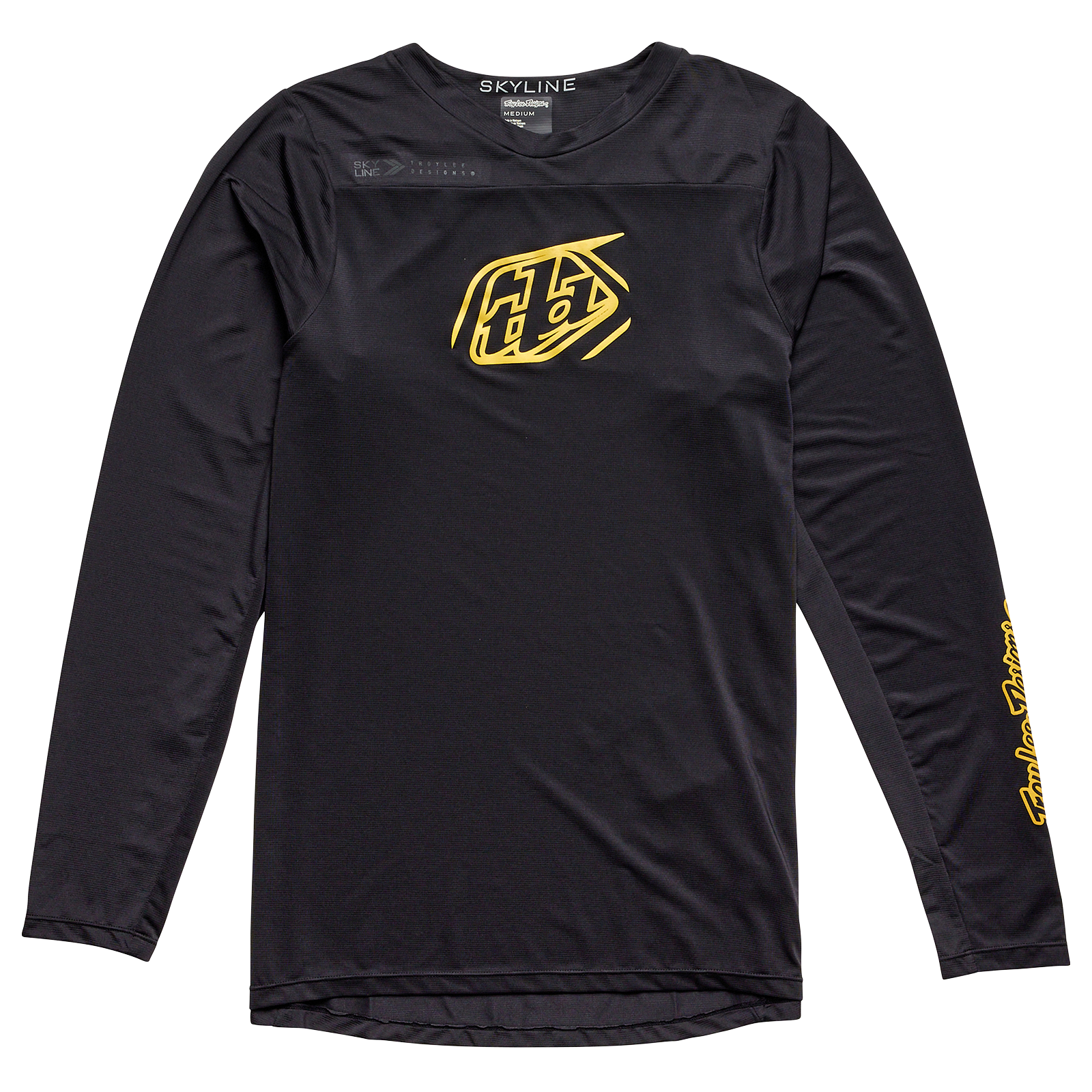 Troy Lee Designs Skyline Long Sleeve MTB Jersey - Iconic - Black