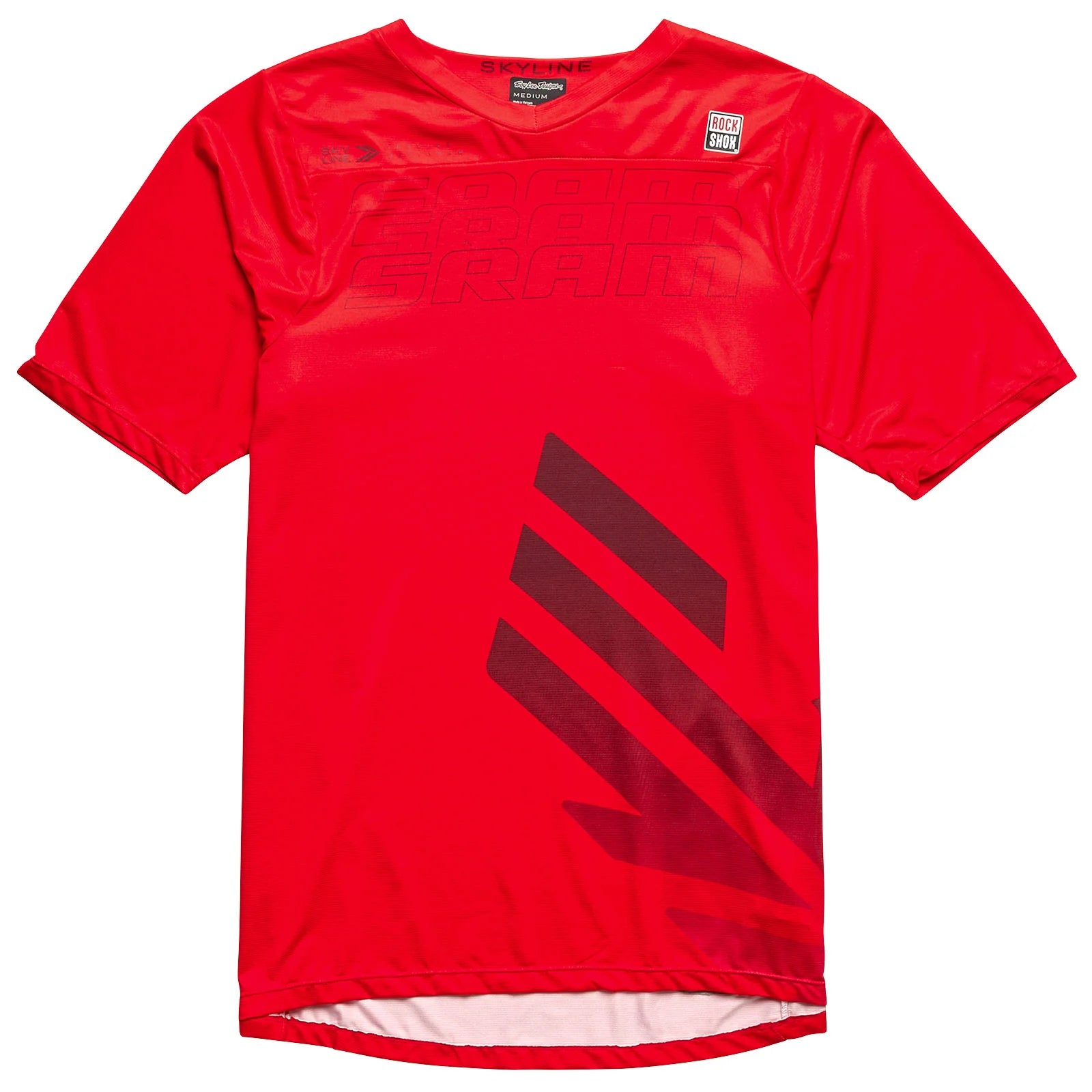 Troy Lee Designs Skyline Short Sleeve MTB Jersey - SRAM Eagle One - Fiery Red