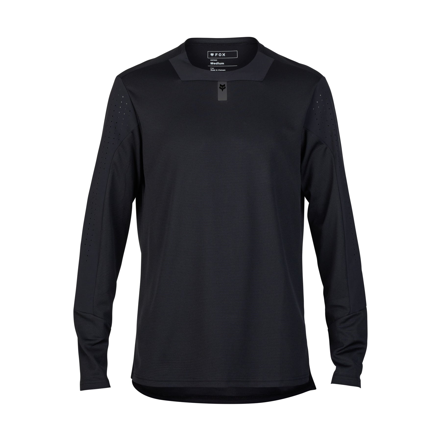 Fox Racing Defend Long Sleeve MTB Jersey - Black