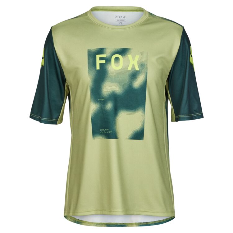 Fox Racing Ranger Short Sleeve MTB Jersey - Taunt - Youth - Pale Green