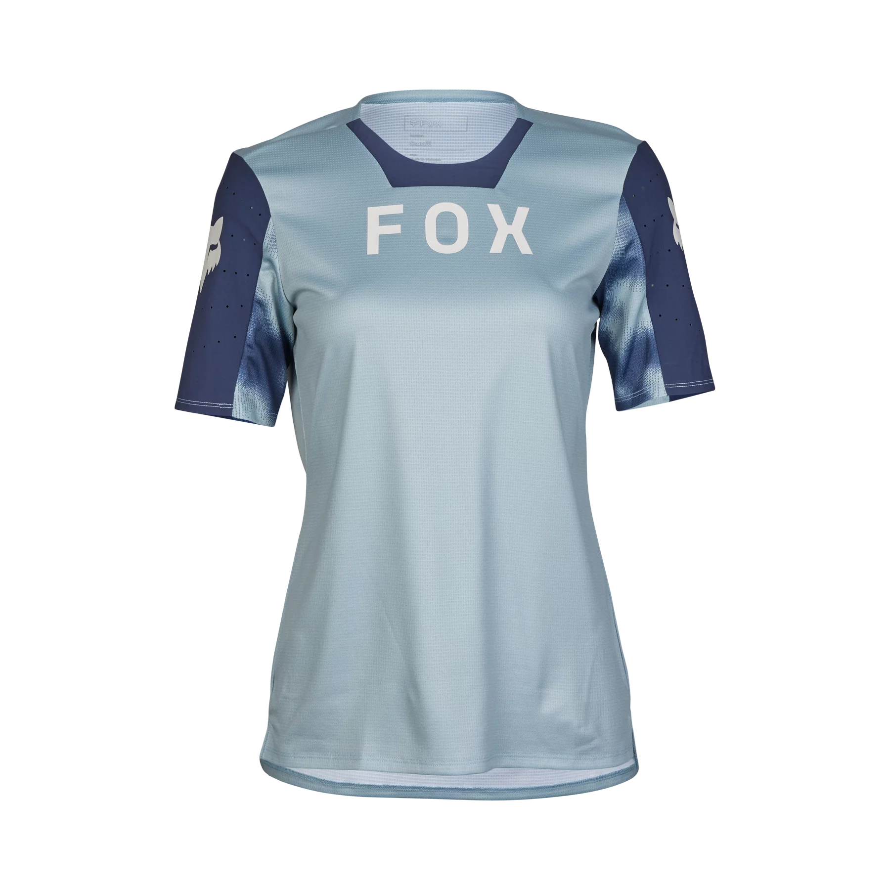 Fox Racing Defend Short Sleeve MTB Jersey - Taunt - Womens - Gunmetal