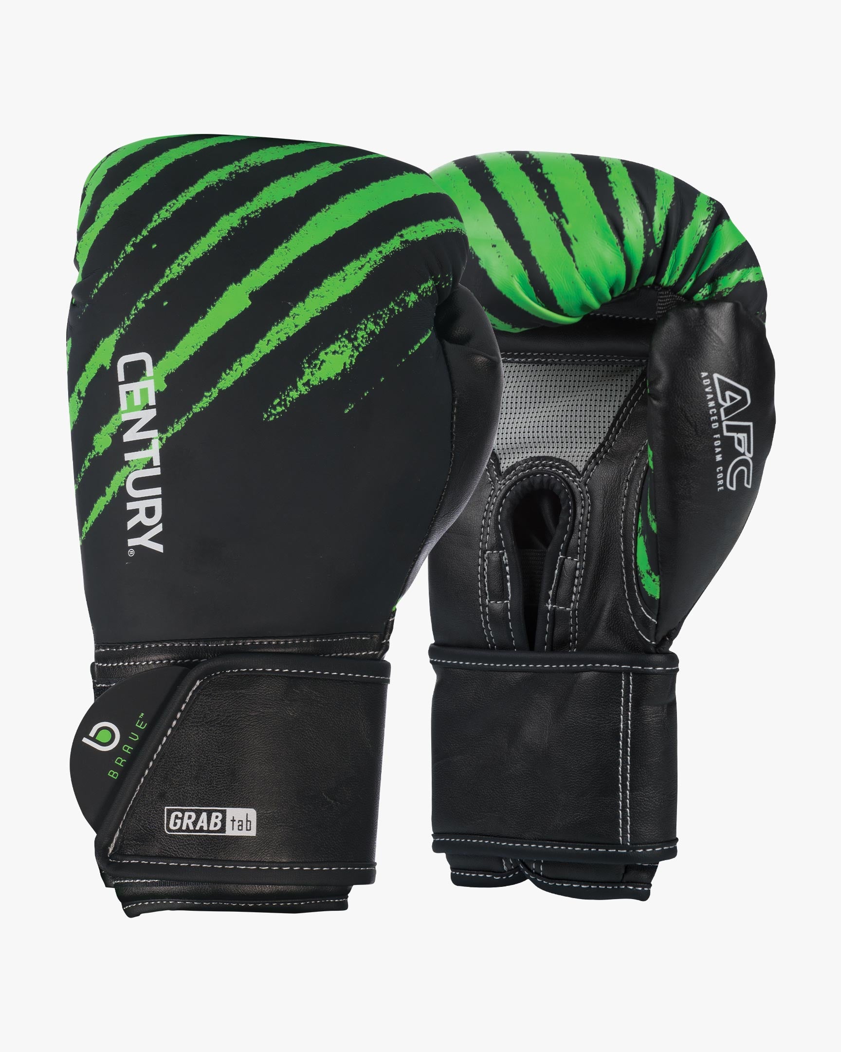 Brave Youth Boxing Glove - Black/Green