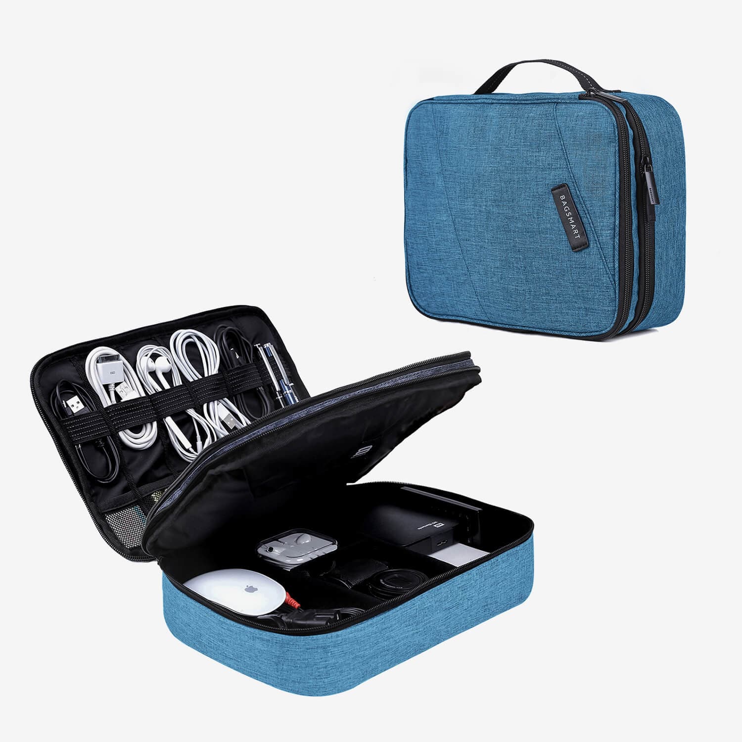 Blue Glendale 2-Layer Organizer