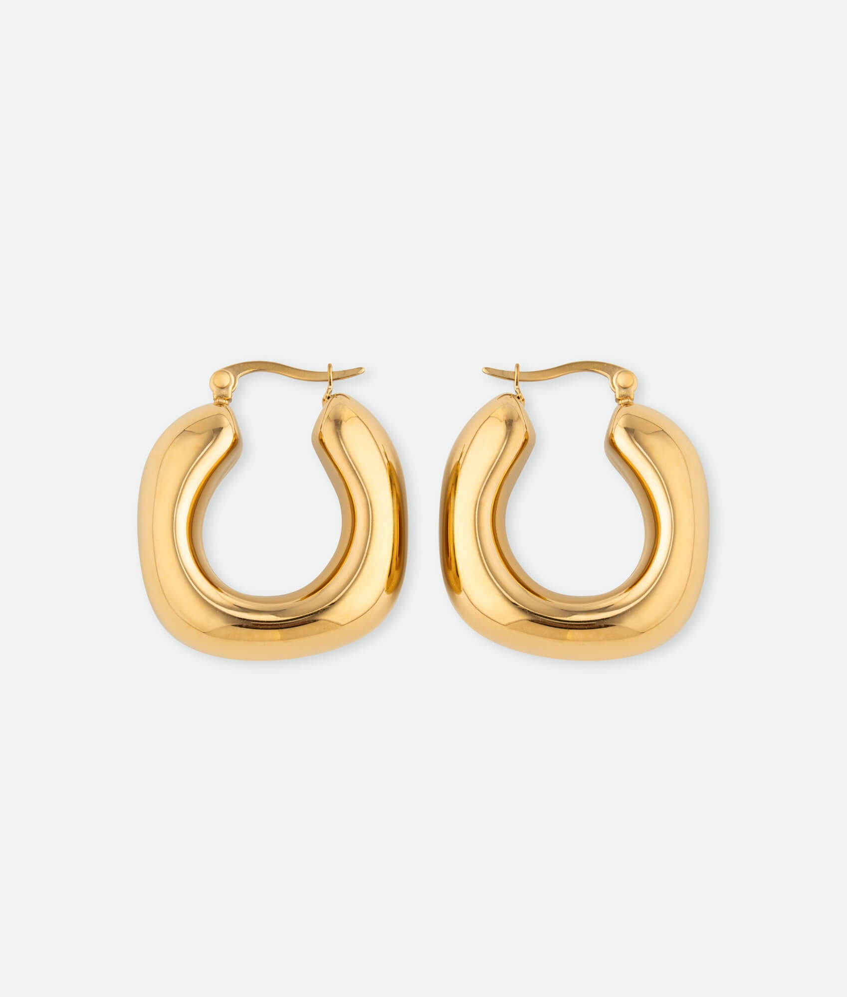 Chunky Gold Hoops