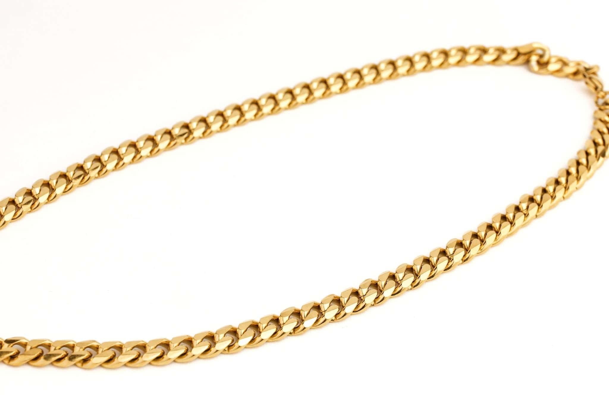 Chunky Gold Figaro Necklace