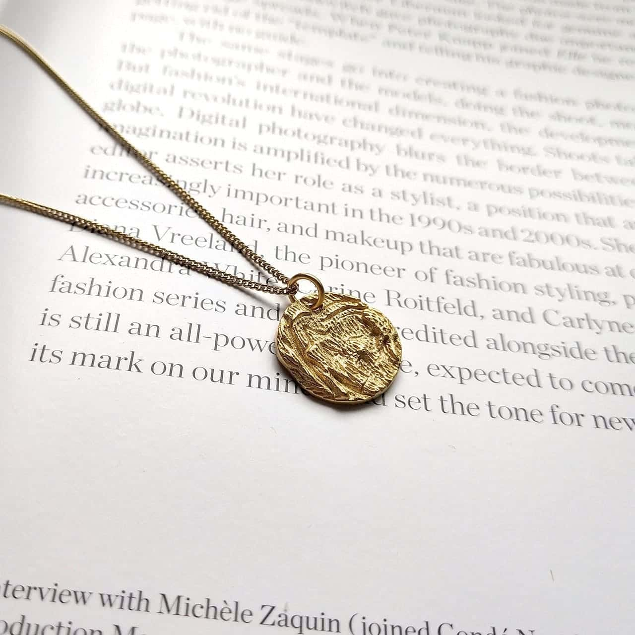 Foiled Pendant Necklace