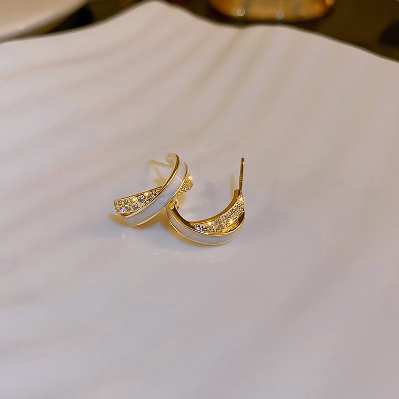 High-Quality Zircon Earrings