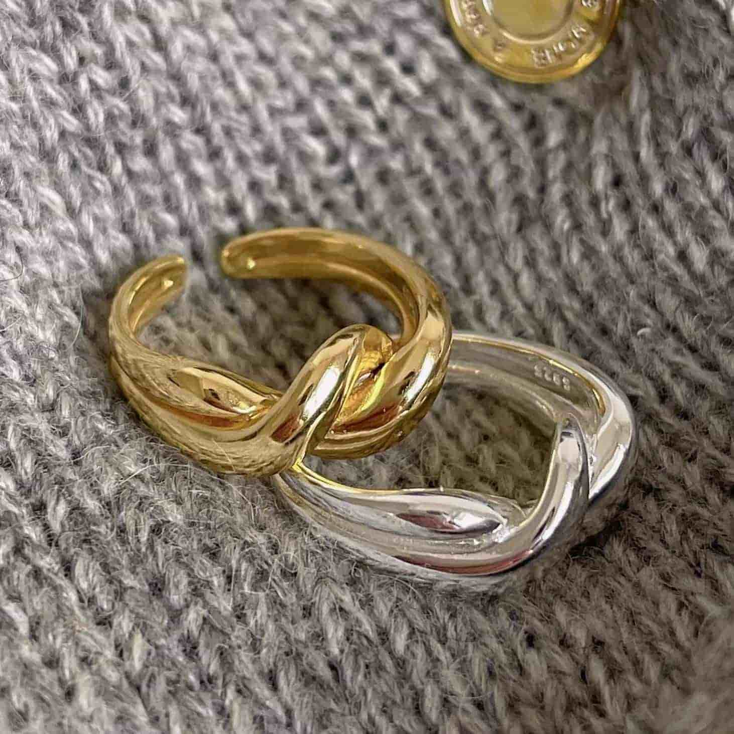 Duo Twist Ring