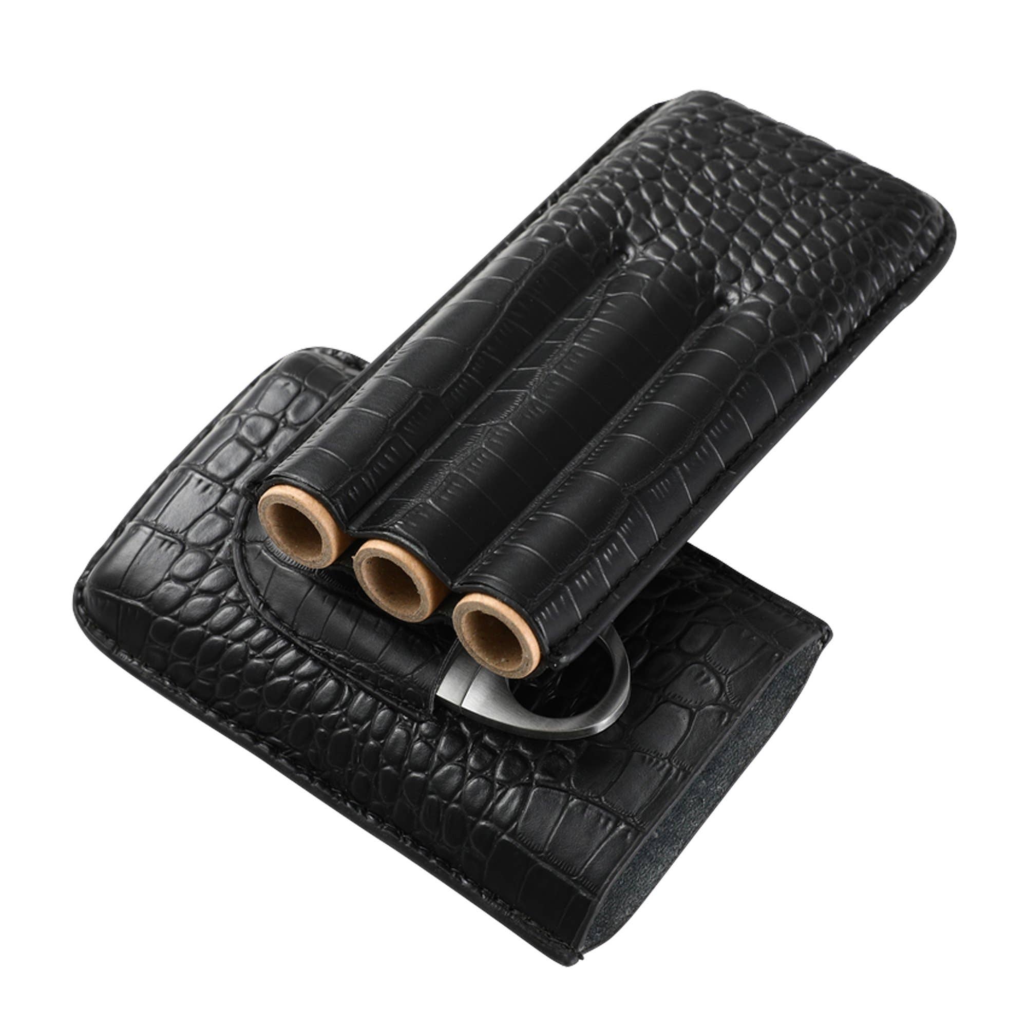 Trio Cigar Traveler with Cutter