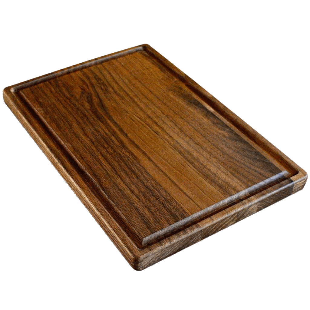 8 x 12 Small Walnut Cutting Board with Juice Groove by Virginia Boys Kitchens