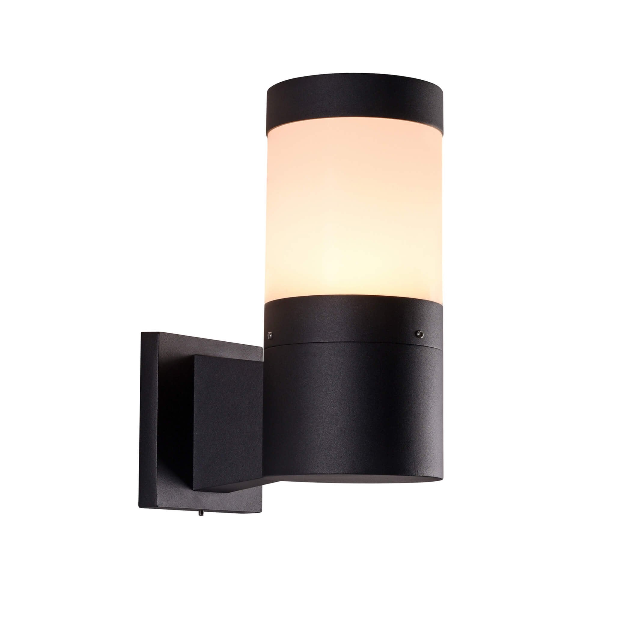 VONN 11"" Modern VOW1752BL 5-Watt ETL Certified Integrated LED Outdoor Wall Sconce in Matte Black