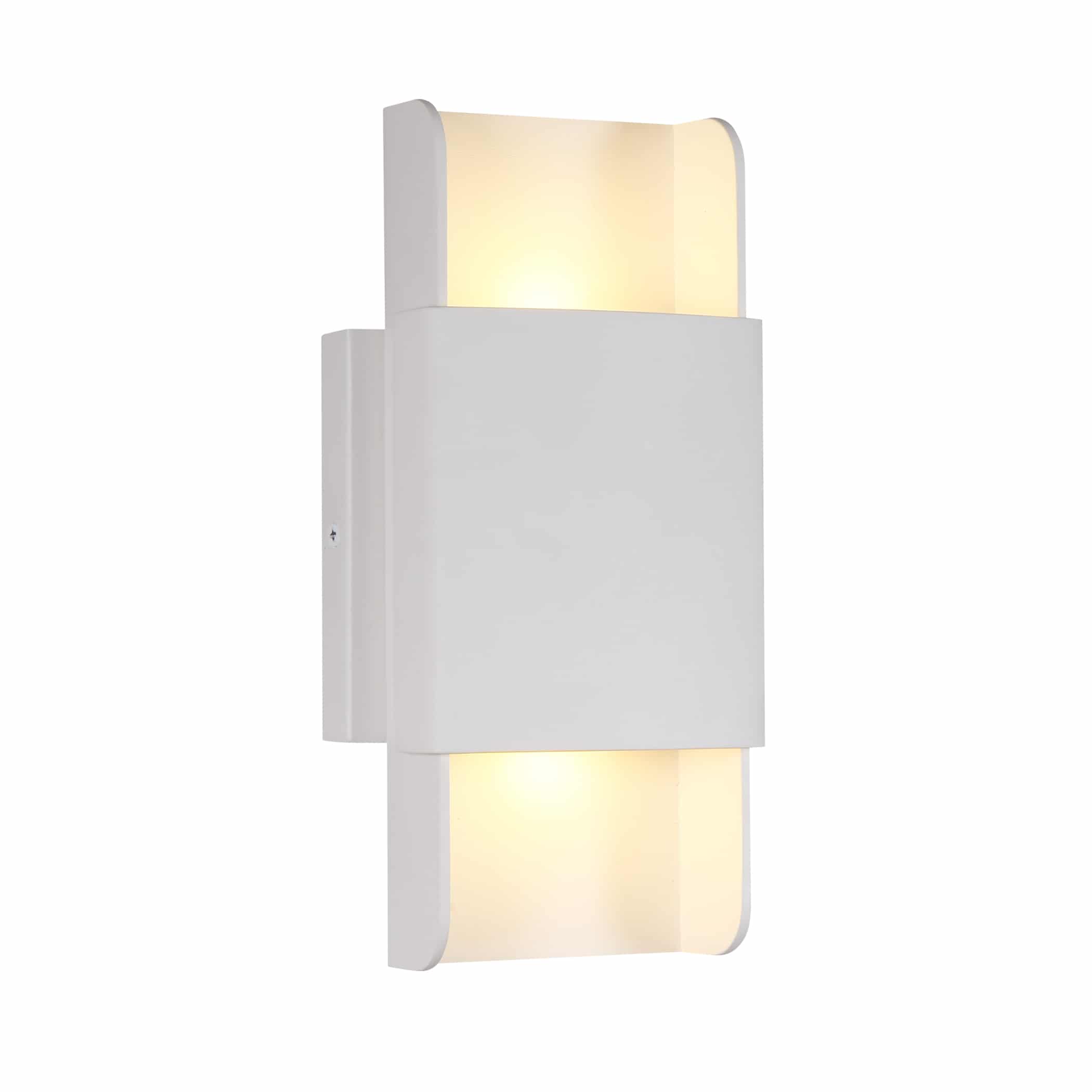 VONN Atlas VMW15610SW 5"" Up-Down ETL Certified Integrated LED Wall Sconce Light in White