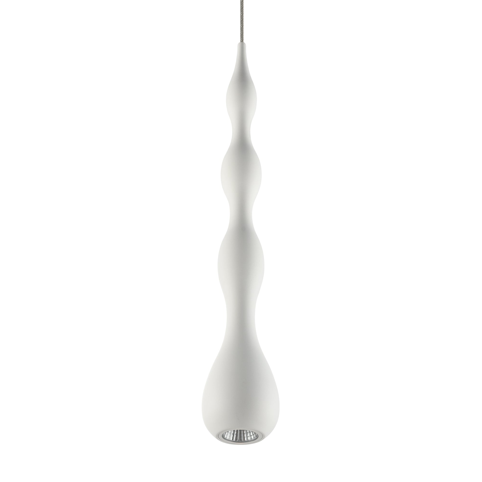 VONN Polaris VMP24510WH 5"" ETL Certified Integrated LED Height Adjustable Pendant Light in White