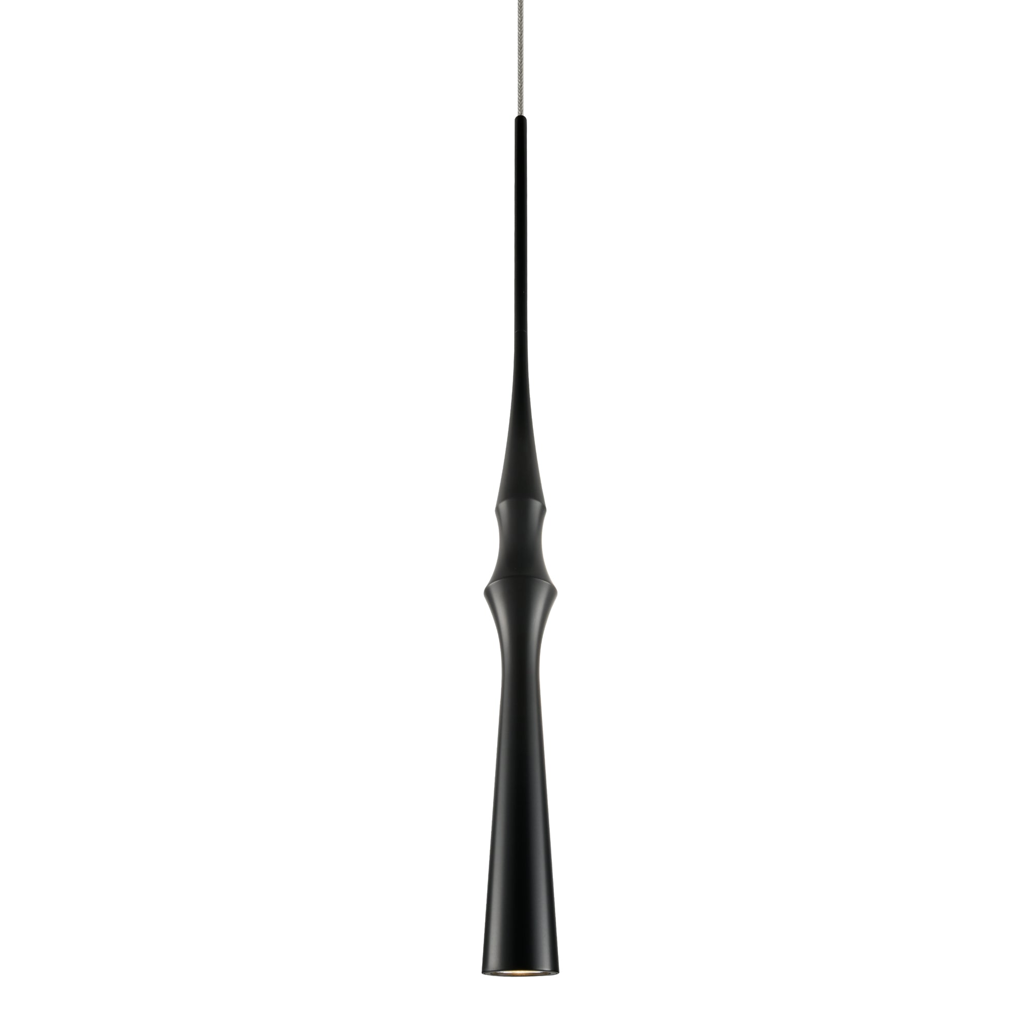 VONN Polaris VMP26710BL 5"" ETL Certified Integrated LED Height Adjustable Pendant Light in Black