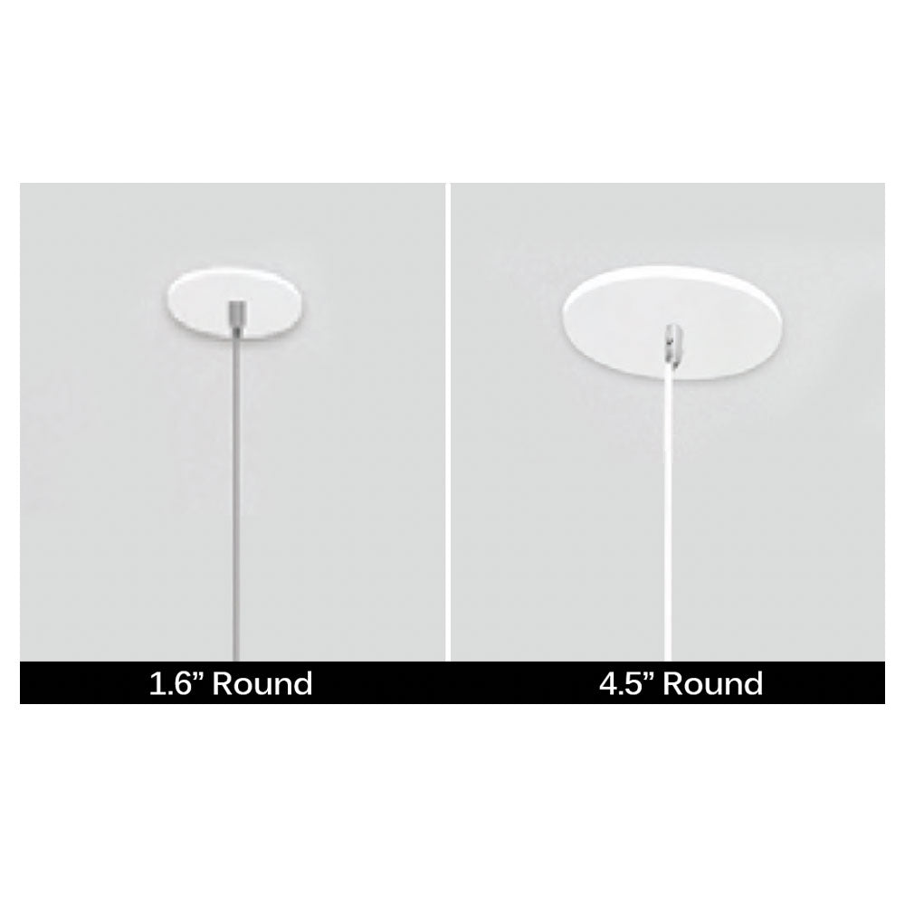 VONN Slim VSLDRY Linear Dry Ceiling Accessories, Pendant Mounting