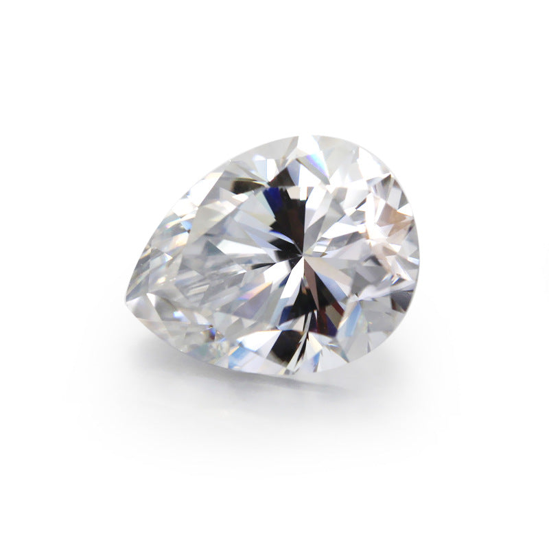 Pear Shape Moissanite Loose Stone, 0.5 ct