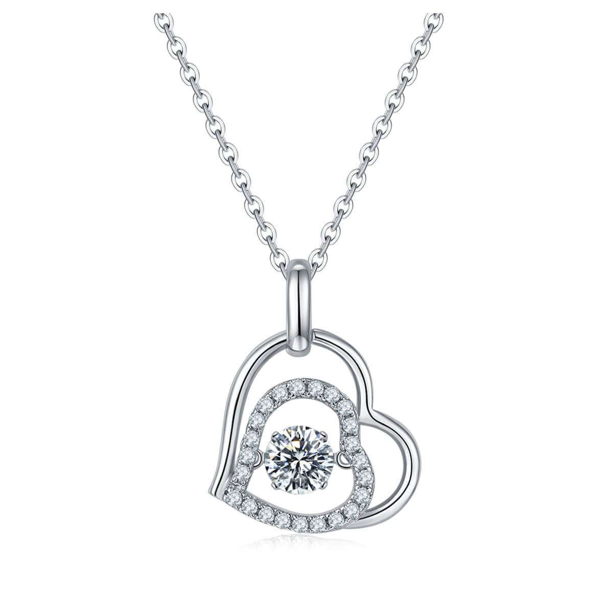 Affection Moissanite Pendant 0.5 ct