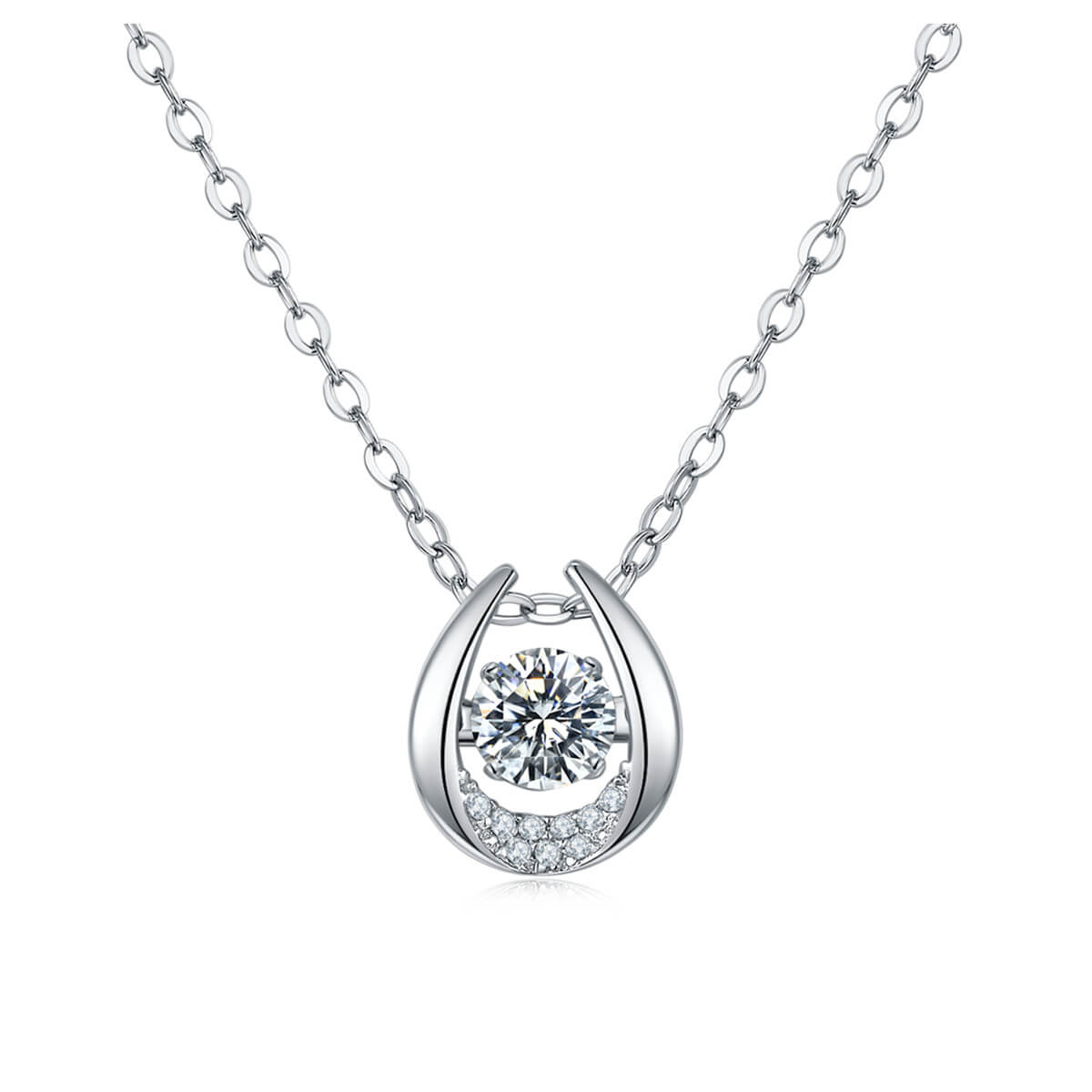 Cherish Moissanite Pendant 0.5 ct