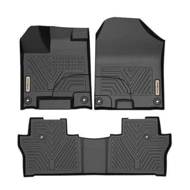 YITAMOTOR 2016-2022 Honda Pilot Floor Mats, 1st & 2nd Row All Weather Protection