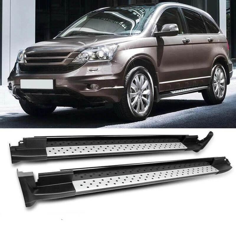 YITAMOTOR 2007-2011 Honda CRV CR-V Aluminum Running Boards Nerf Bars Side Steps Black