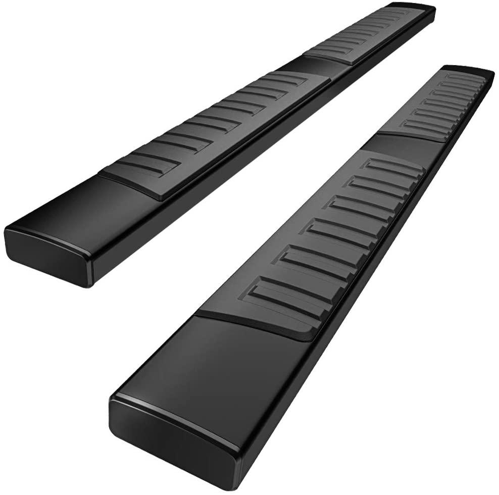 YITAMOTOR 15-24 Ford F150 SuperCrew Cab/ 17-24 Ford F250-F350 Super Duty Crew Cab Aluminum Running Boards Side Steps