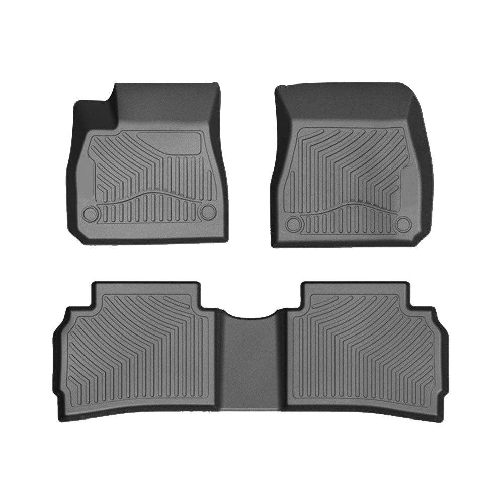 YITAMOTOR Floor Mats Floor Liners For 2016-2024 Chevrolet Malibu 1st 2nd Row Heavy Duty Rubber All Weather Protection