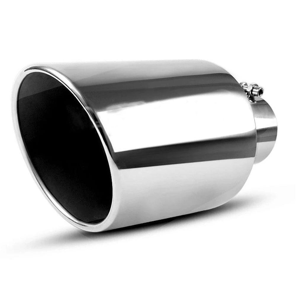 YITAMOTOR Exhaust tip 4 Inch Inlet Universal Bolt on Stainless Steel Diesel Exhaust Tailpipe Tip Bolt/Clamp On Design