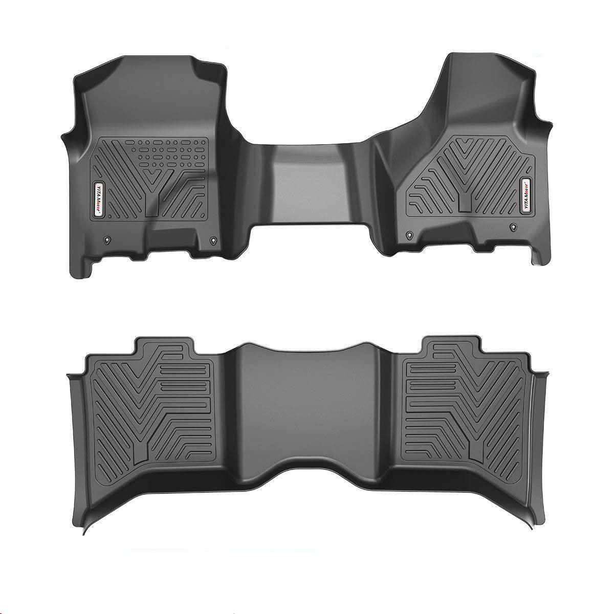 YITAMOTOR Floor Mats For 12-18 Dodge Ram 1500/2500/3500 Crew Cab,19-23 Ram 1500 Classic Crew Cab