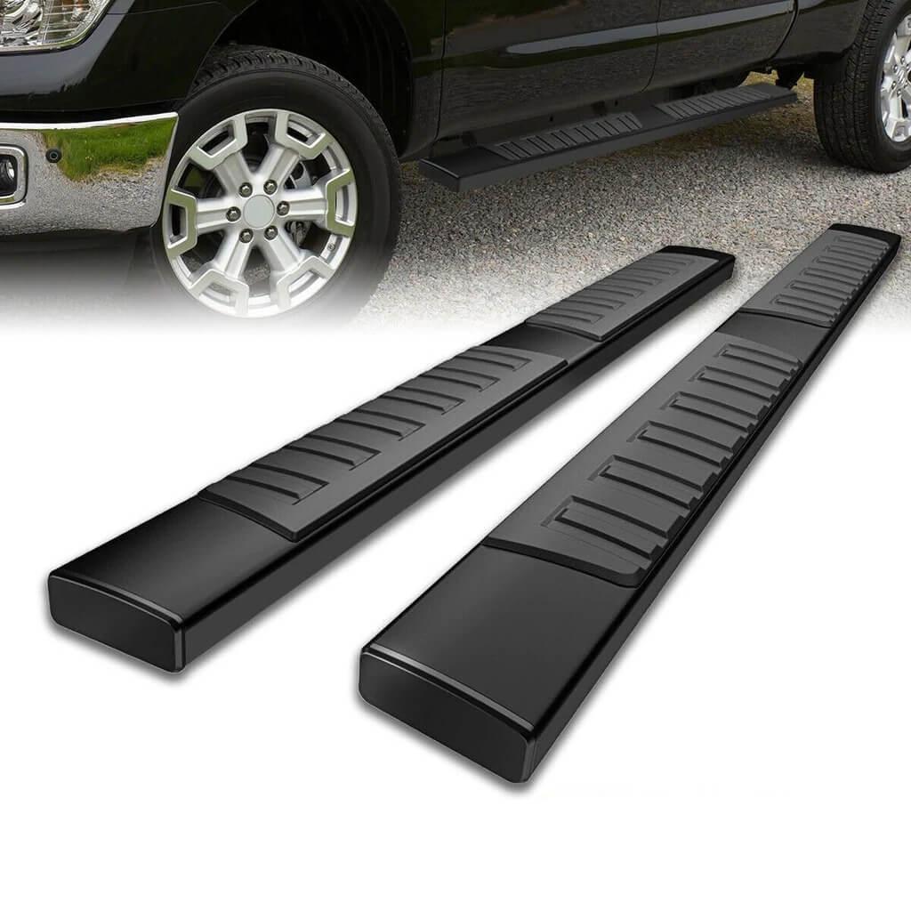 YITAMOTOR 6" Aluminum Running Boards for 2004-2024 Nissan Titan Crew Cab, 2016-2024 Titan XD Crew Cab Side Steps