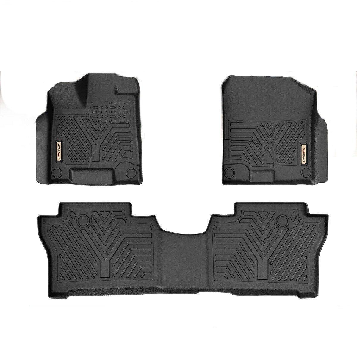 YITAMOTOR All Weather Floor Mats for 2019-2023 Honda Passport Front Rear Protection Liners