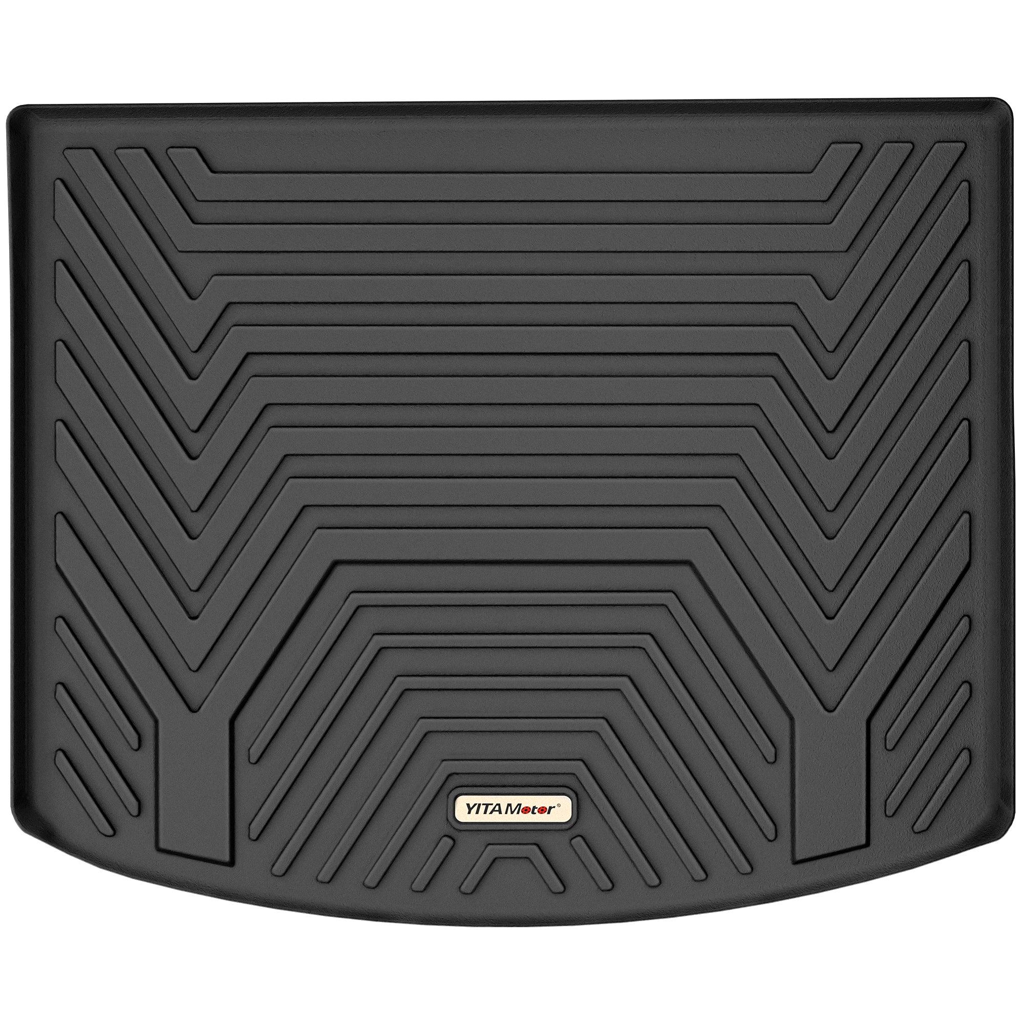 YITAMOTOR Cargo Trunk Liners for 2013-2019 Ford Escape, Custom-Fit Cargo Mats Black TPE All Weather Protection