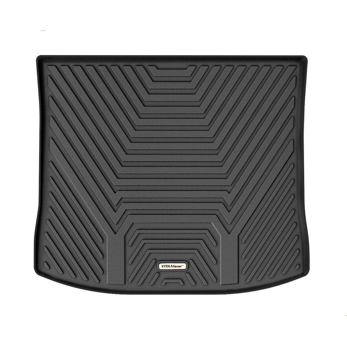 YITAMOTOR Cargo Mat for 2015-2024 Ford Edge All Weather Black Rubber Trunk Floor Liner