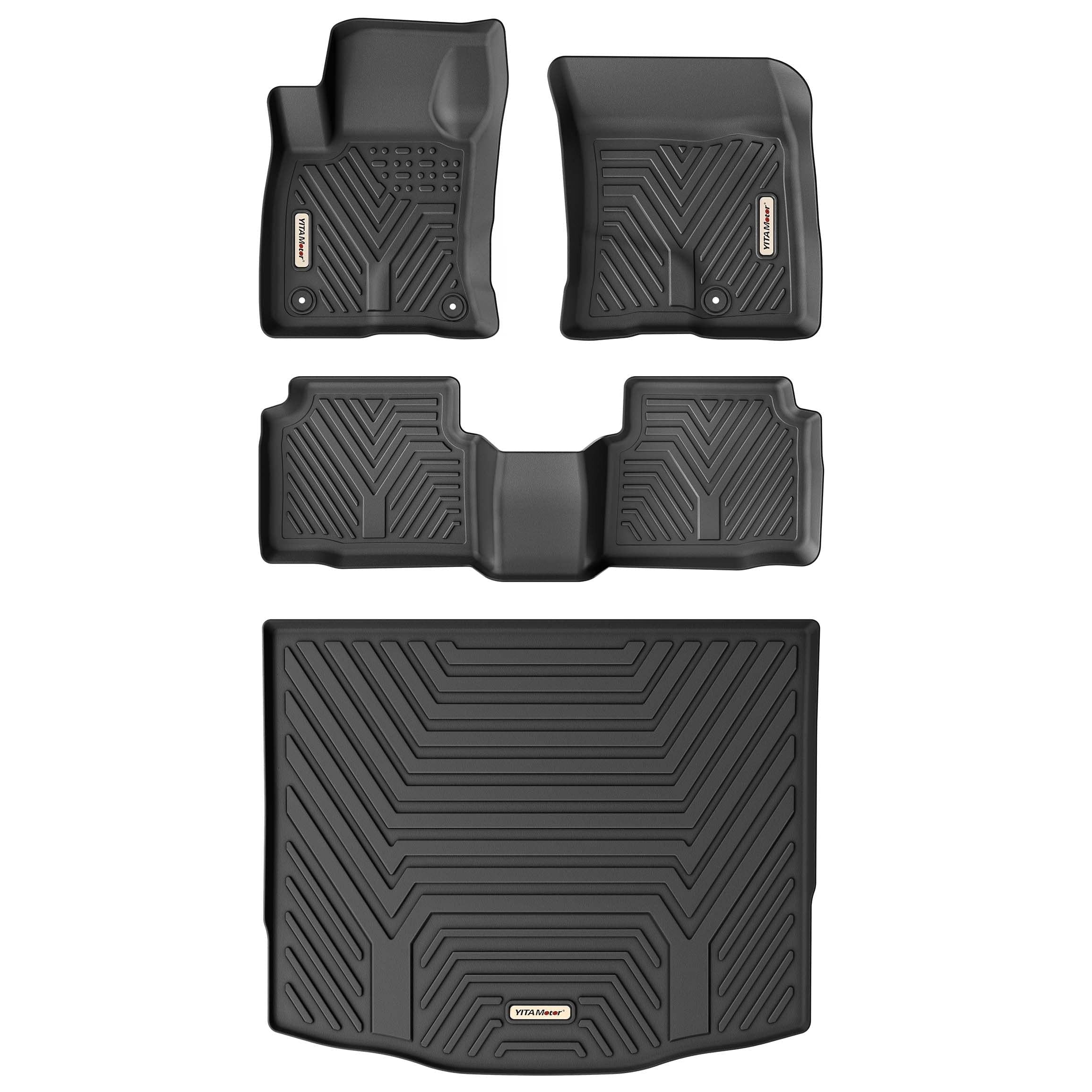 YITAMOTOR 2020-2024 Ford Escape No Hybrid, Cargo Liner Floor Mats All-Weather Protection Custom-Fit